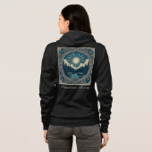 Dames rits hoodie (Achterkant volledig)