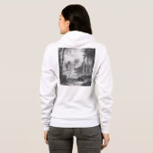 Dames rits hoodie (Achterkant volledig)
