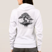 Dames ritskaptrui hoodie (Achterkant)