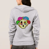 Dames ritskaptrui hoodie (Achterkant)