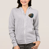 Dames ritskaptrui hoodie (Voorkant)
