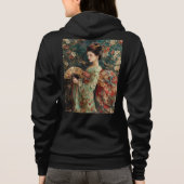 Dames ritssluiting hoodie (Achterkant)
