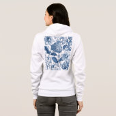 Dames ritssluiting hoodie (Achterkant volledig)