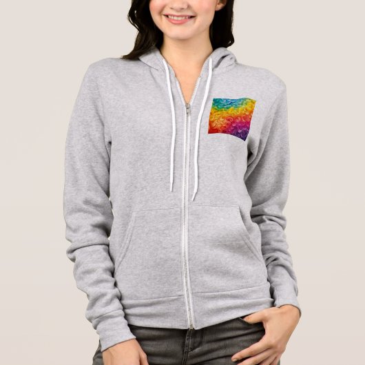Dames ritssluiting hoodie (Voorkant)