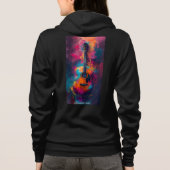 Dames ritssluiting hoodie (Achterkant)