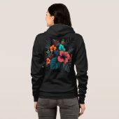Dames ritssluiting hoodie (Achterkant volledig)