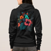 Dames ritssluiting hoodie (Achterkant)