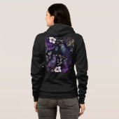 Dames ritssluiting hoodie (Achterkant volledig)