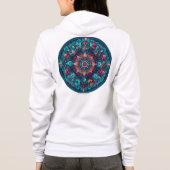 Dames ritssluiting hoodie (Achterkant)