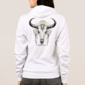 Dames ritssluiting hoodie (Achterkant)