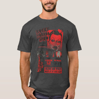 Dames Rocky Horror Show Leeft op het podium Collag T-shirt