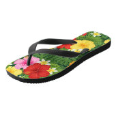 Dames Rode Bloem Pantoffels – Bloemige Comfortabel Teenslippers (Schuin)
