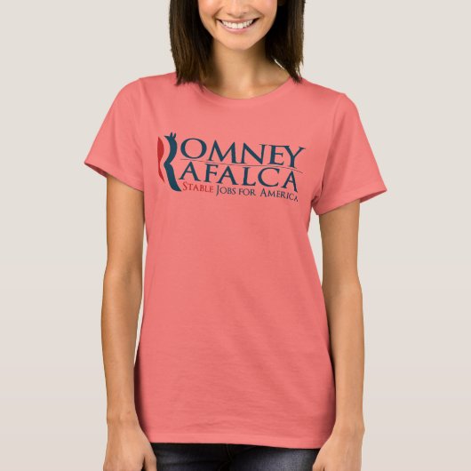 Dames Romney Rafalca 2012 T-shirt (Voorkant)