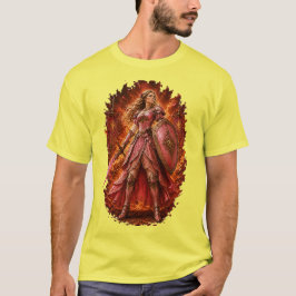 Dames Rosaline Stralende Fantasy Krijger T-Shirt