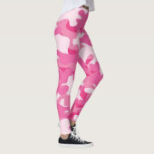 Dames roze Leggings van Camouflage (Rechts)