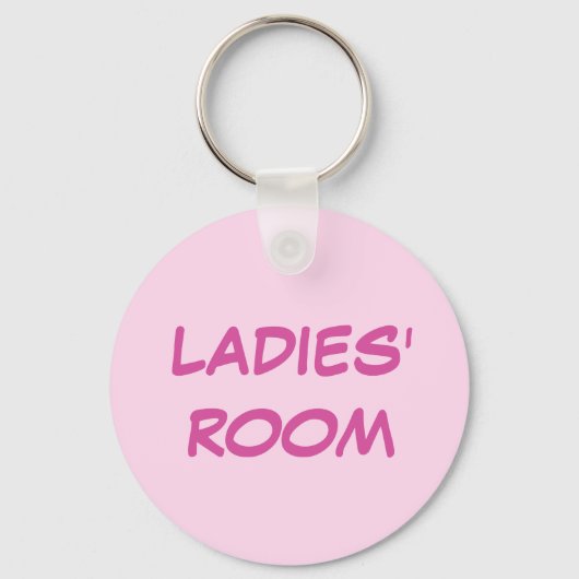 Dames roze sleutelhanger (Voorkant)