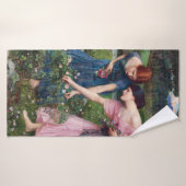 Dames Rozen, John William Waterhouse Badhanddoek (Badhanddoek)