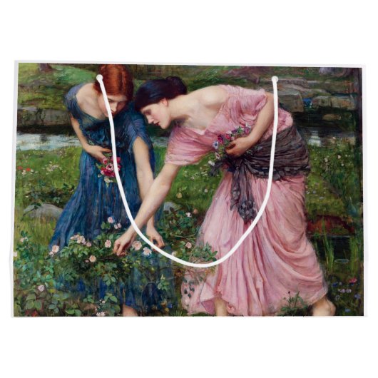 Dames Rozen, John William Waterhouse Groot Cadeauzakje (Achterkant)