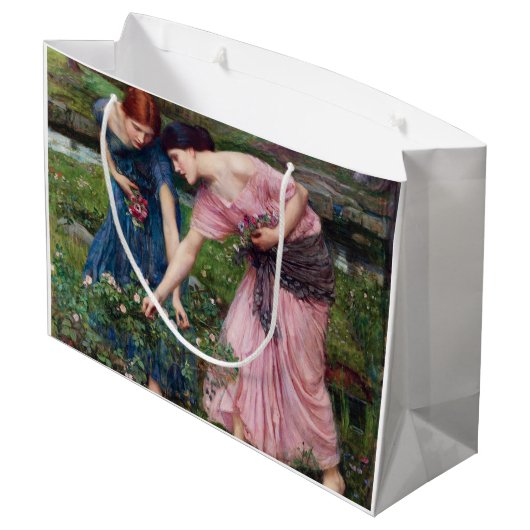 Dames Rozen, John William Waterhouse Groot Cadeauzakje (Achterkant Gekanteld)