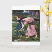 Dames Rozen, John William Waterhouse Kaart (Gele Bloem)