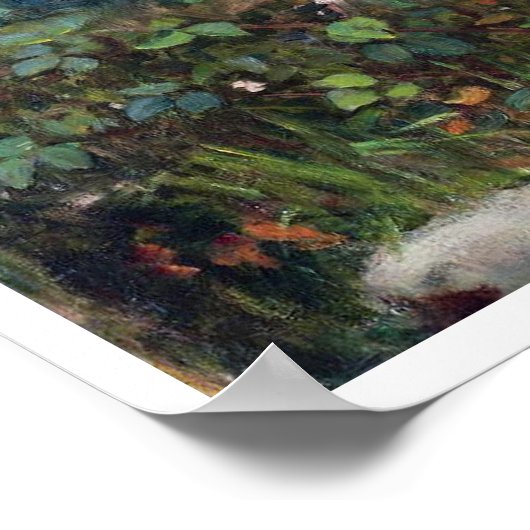 Dames Rozen, John William Waterhouse Poster (Hoek)