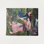 Dames Rozen, John William Waterhouse Wandkleed (Voorkant (horizontaal))