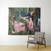 Dames Rozen, John William Waterhouse Wandkleed (In Situ (horizontaal))