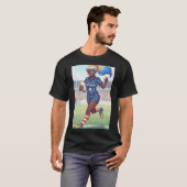Dames Rugby speler t-shirt (Voorkant volledig)