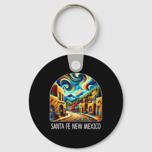 Dames Santa Fe New Mexico - Expressionisme Kunst - Sleutelhanger