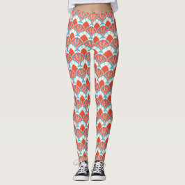 Dames Schelpprint Leggings