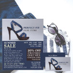 Dames schoen, Dameskleding winkel Reclame Flyer<br><div class="desc">Dames schoen,  Dameskleding winkel Reclame Flyers Door The Business Card Store.</div>