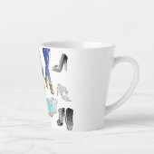Dames schoenen ontwerp Latte mok (Rechts)