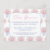 Dames School of College Class Reunion Uitnodiging (Voorkant)