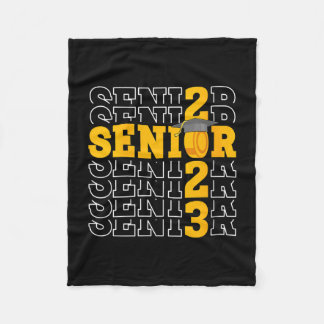Dames senior 2023 hockey speler afstudeerklas van fleece deken