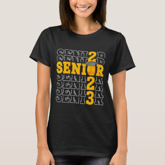 Dames senior 2023 hockey speler afstudeerklas van t-shirt