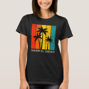 Dames Sharm El Sheikh Vintage Sunset T-Shirt