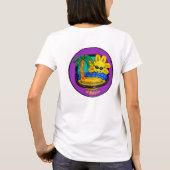 Dames shirt met Zon logo op de rug (Achterkant)