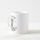 Dames slang vibes fluisteraar Noorse mysticus baar Koffiemok (Voorkant links)