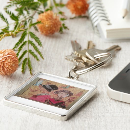 Dames Sleutelhanger (Zijkant)