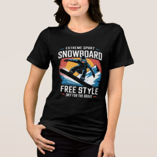 Dames snowboarden uitrusting aanbiedingen deze Vet Tri-Blend Shirt