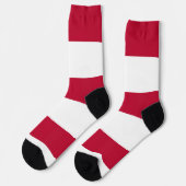 Dames sokken met vlag van North Carolina (Links)