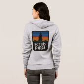 Dames SP capuchontrui met ritssluiting Hoodie (Achterkant volledig)