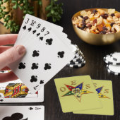 DAMES SPECIALITEITSKAARTEN VAN OES POKERKAARTEN (Insitu)