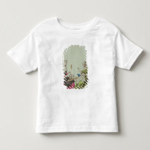 Dames spinnen en naaien, c.1765 kinder shirts