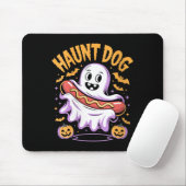Dames spoken hond grappige spook hotdog Halloween Muismat (Met muis)