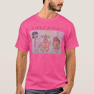 Dames Spongebob Squarepants Patrick Squidward T-sh T-shirt