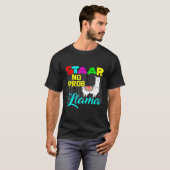 Dames Staar Testdag Geen Probleem Llama Leraar Exa T-shirt (Voorkant volledig)