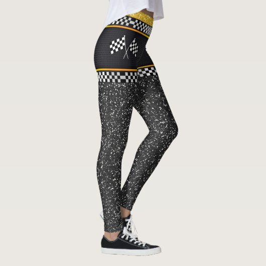 Dames Start Uw Motoren Pop Mode Leggings (Rechts)