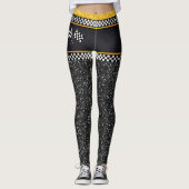 Dames Start Uw Motoren Pop Mode Leggings (Voorkant)
