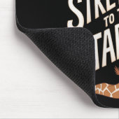 Dames Stretch naar de Galaxy Sitive Yoga Giraf Muismat (Hoek)